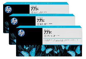 HP 771C - Original - Pigment-based ink - Light grey - HP - Multi pack - HP DesignJet Z6200 - Z6610 - Z6810